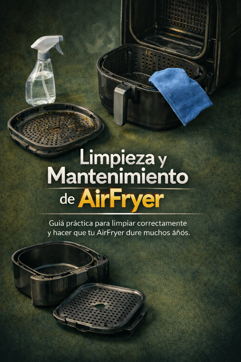 Limpieza y Mantenimiento de tu AirFryer